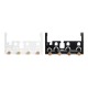 Κρεμάστρα για τις Πόρτες DKD Home Decor 8424001835546 Τρένο Λευκό Μαύρο Μέταλλο Ξύλο MDF 28,5 x 8,5 x 16,5 cm (x2) Κρεμάστρα για τις Πόρτες DKD Home Decor 8424001835546 Τρένο Λευκό Μαύρο Μέταλλο Ξύλο MDF 28,5 x 8,5 x 16,5 cm (x2)