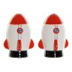 Αλατιέρα με Καπάκι DKD Home Decor Λευκό Κόκκινο Dolomite 6,5 x 7 x 9 cm (2 pcs) Αλατιέρα με Καπάκι DKD Home Decor Λευκό Κόκκινο Dolomite 6,5 x 7 x 9 cm (2 pcs)