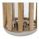 Lanterne DKD Home Decor Ασημί Ξύλο Μέταλλο (22 x 22 x 32 cm) Lanterne DKD Home Decor Ασημί Ξύλο Μέταλλο (22 x 22 x 32 cm)