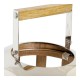 Lanterne DKD Home Decor Ασημί Ξύλο Μέταλλο (22 x 22 x 32 cm) Lanterne DKD Home Decor Ασημί Ξύλο Μέταλλο (22 x 22 x 32 cm)