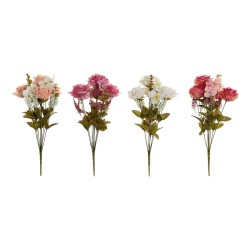 Decorative Flowers DKD Home Decor πολυαιθυλένιο Σίδερο (4 pcs) (17 x 17 x 44 cm)