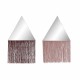 Hengende speil DKD Home Decor Βουργουνδίας Ανοιχτό Ροζ Κρόσσια 33,5 x 1 x 54 cm (x2) (2 Τεμάχια) Hengende speil DKD Home Decor Βουργουνδίας Ανοιχτό Ροζ Κρόσσια 33,5 x 1 x 54 cm (x2) (2 Τεμάχια)