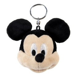 Μπρελόκ από Βελούδο Ζωάκι Mickey Mouse Μαύρο