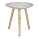Βοηθητικό Τραπέζι Gift Decor Λευκό Καφέ Ξύλο 40 x 39 x 40 cm Σπείρες Βοηθητικό Τραπέζι Gift Decor Λευκό Καφέ Ξύλο 40 x 39 x 40 cm Σπείρες