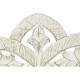 Κεφαλάρι κρεβατιού DKD Home Decor Λευκό Χρυσό Ξύλο MDF 152 x 3 x 91 cm Κεφαλάρι κρεβατιού DKD Home Decor Λευκό Χρυσό Ξύλο MDF 152 x 3 x 91 cm