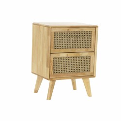 Κομοδίνο DKD Home Decor Φυσικό καουτσούκ ρατάν (40 x 30 x 54 cm)