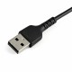 Καλώδιο USB σε Lightning Startech RUSBLTMM30CMB USB A Μαύρο