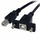 Καλώδιο USB Startech USBPNLBFBM1          USB B Μαύρο
