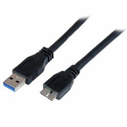 Καλώδιο USB σε Micro USB Startech USB3CAUB1M           Μαύρο