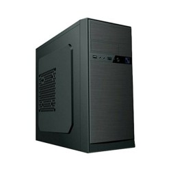 Κουτί Μεσαίου Πύργου Micro ATX CoolBox COO-PCM500-1 Μαύρο