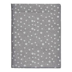 Τραπεζομάντηλο Kinvara BABEL GRIS 42 Λευκό Γκρι Jacquard