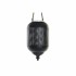 Lanterne DKD Home Decor Καφέ Μαύρο Μέταλλο Κρυστάλλινο Σχοινί Loft 22 x 22 x 43 cm