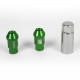 Set Παξιμάδια OMP 7075 40 mm M12 x 1,25 20 uds Πράσινο Set Παξιμάδια OMP 7075 40 mm M12 x 1,25 20 uds Πράσινο