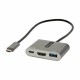 Αντάπτορας USB C σε HDMI Startech CDP2HDUACP2 Ασημί Αντάπτορας USB C σε HDMI Startech CDP2HDUACP2 Ασημί