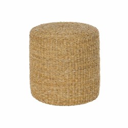 Υποπόδια DKD Home Decor ίνα Φυσικό (40 x 40 x 40 cm)