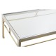 Βοηθητικό Τραπέζι DKD Home Decor Κρυστάλλινο Χάλυβας Ασημί (110 x 60 x 40 cm) Βοηθητικό Τραπέζι DKD Home Decor Κρυστάλλινο Χάλυβας Ασημί (110 x 60 x 40 cm)