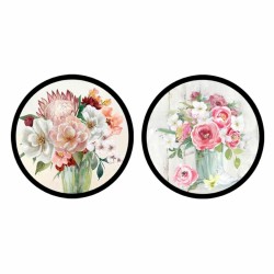 Καμβάς DKD Home Decor πολυστερίνη Καμβάς 80 x 3 x 80 cm