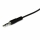 Καλώδιο Επέκτασης Jack (3,5 mm) Startech MU2MMFS              (2 m) Μαύρο
