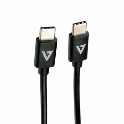 Καλώδιο USB-C V7 V7USB2C-1M Μαύρο 1 m (1 μονάδα)