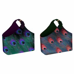 Ράφι για περιοδικά DKD Home Decor πολυεστέρας (2 pcs) (45 x 20 x 40 cm)