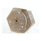 Βάση για Τηλεχειριστήρια DKD Home Decor Καφέ Ξύλο από Μάνγκο Ινδός Μαρινάτος 20 x 20 x 20 cm