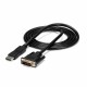DisplayPort Αντάπτορας σε DVI Startech DP2DVIMM6            (1,8 m) Μαύρο 1.8 m