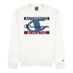 Ανδρικό  Φούτερ χωρίς Κουκούλα Champion Authentic Athletic Λευκό Ανδρικό  Φούτερ χωρίς Κουκούλα Champion Authentic Athletic Λευκό