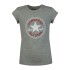 Παιδικό Μπλούζα με Κοντό Μανίκι Converse Timeless Chuck Patch G Γκρι
