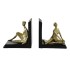 Bokstøtte DKD Home Decor Ρητίνη (31.5 x 9.5 x 20.5 cm) (2 pcs)