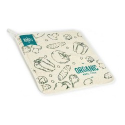 Πανί κουζίνας Kinvara Organic Λευκό Πράσινο 50 x 0,3 x 50 cm