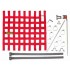 Window Net SCHROTH RACING Κόκκινο