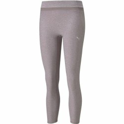 Aθλητικά Κολάν Puma Studio Yogini Luxe Mesh Inset Γκρι Χρώμα Malva
