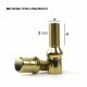 Set Παξιμάδια OMP 27 mm Κίτρινο 20 uds M12 x 1,50 Set Παξιμάδια OMP 27 mm Κίτρινο 20 uds M12 x 1,50