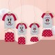 Kαλοκαιρινή παιδική πιτζάμα Minnie Mouse Κόκκινο Γυναίκα Γκρι Kαλοκαιρινή παιδική πιτζάμα Minnie Mouse Κόκκινο Γυναίκα Γκρι