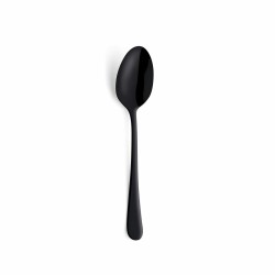 Κουτάλι για Επιδόρπιο Amefa Austin Μαύρο 18,5 cm 18,5 cm - 2,5 mm 12 Μονάδες