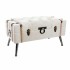 Σκαμπό DKD Home Decor   Καφέ Μαύρο Μπεζ Ξύλο Ξύλο MDF 82 x 42 x 43 cm