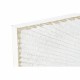 Κεφαλάρι κρεβατιού DKD Home Decor 160 x 3,5 x 80 cm Χρυσό Λευκό Ξύλο MDF Κεφαλάρι κρεβατιού DKD Home Decor 160 x 3,5 x 80 cm Χρυσό Λευκό Ξύλο MDF