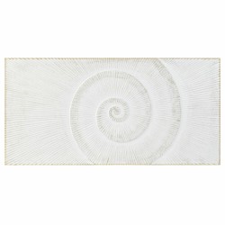 Κεφαλάρι κρεβατιού DKD Home Decor 160 x 3,5 x 80 cm Χρυσό Λευκό Ξύλο MDF
