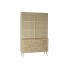 Eκθεσιακό σταντ DKD Home Decor 120 x 38,5 x 196 cm Φυσικό Ξύλο MDF