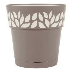 Αυτοποτιστικη Γλάστρα Stefanplast 3920111 Καφέ Μπεζ Πλαστική ύλη 19 x 19 x 19 cm