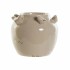 Βάζο DKD Home Decor Πορσελάνη Γκρι Μπεζ Πουλιά Shabby Chic (15 x 15 x 13,5 cm) (x2)