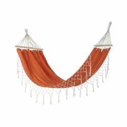 Αιώρα DKD Home Decor Πορτοκαλί πολυεστέρας βαμβάκι Τζίντζερ Κρόσσια (255 x 80 x 28 cm)