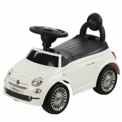 Αυτοκινητάκι RIDE ON CAR FIAT 500 WHITE Λευκό