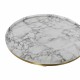 Βοηθητικό Τραπεζάκι DKD Home Decor Λευκό Χρυσό 51 x 51 x 51 cm Βοηθητικό Τραπεζάκι DKD Home Decor Λευκό Χρυσό 51 x 51 x 51 cm