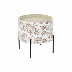 Βοηθητικό Τραπεζάκι DKD Home Decor Λευκό Μαύρο 38 x 38 x 39 cm