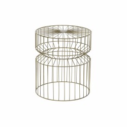 Βοηθητικό Τραπεζάκι DKD Home Decor Χρυσό 40,5 x 40,5 x 46 cm