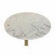 Βοηθητικό Τραπεζάκι DKD Home Decor Λευκό Χρυσό 40 x 40 x 61 cm Βοηθητικό Τραπεζάκι DKD Home Decor Λευκό Χρυσό 40 x 40 x 61 cm