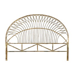 Κεφαλάρι κρεβατιού DKD Home Decor Φυσικό ρατάν 177 x 4 x 131 cm