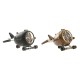 Bordklokke DKD Home Decor 23 x 16 x 13 cm Αεροπλάνο Μαύρο Χρυσό Σίδερο Vintage (x2) Bordklokke DKD Home Decor 23 x 16 x 13 cm Αεροπλάνο Μαύρο Χρυσό Σίδερο Vintage (x2)