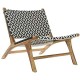 Hagestol DKD Home Decor Λευκό Μαύρο Φυσικό PVC Ξύλο Τικ 65 x 80 x 68 cm Hagestol DKD Home Decor Λευκό Μαύρο Φυσικό PVC Ξύλο Τικ 65 x 80 x 68 cm